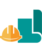 Icon Planung Helm und einen Bauplan